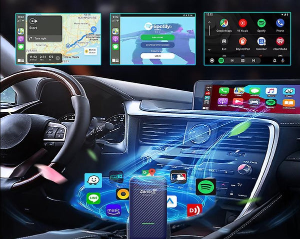 Dongle sans fil Carplay pour iOS / andriod Car Navigation